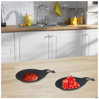 NU-IDEAS Silicone Spoon Rest Holder Set of 3 – Heat-Resistant Kitchen Utensil Rests