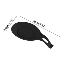 NU-IDEAS Silicone Spoon Rest Holder Set of 3 – Heat-Resistant Kitchen Utensil Rests