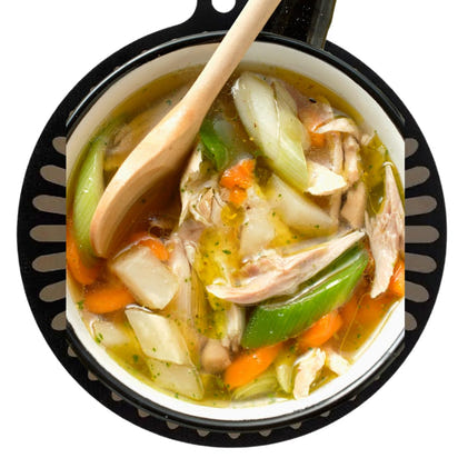 NU-IDEAS Induction Hob Protector Mats Round Trivets  Fibreglass Heat Resistant 4 Pcs