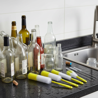 8-Piece Bottle Brush Set – Multi-Size Cleaning Brushes for Glasses, Wine, Kettles, Bottles & Test Tubes.