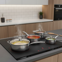 Induction Hob Protector Mat Prevents Scratches & Scuffs Cuts to Size Heat Resistant