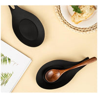 NU-IDEAS Silicone Spoon Rest Holder Set of 3 – Heat-Resistant Kitchen Utensil Rests