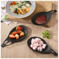 NU-IDEAS Silicone Spoon Rest Holder Set of 3 – Heat-Resistant Kitchen Utensil Rests